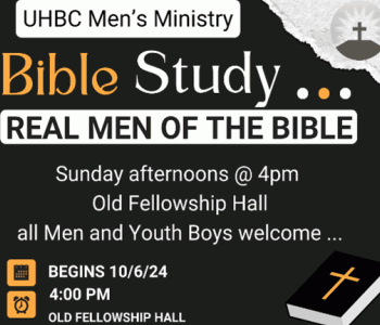 UHBC Men's Ministry Bible Study