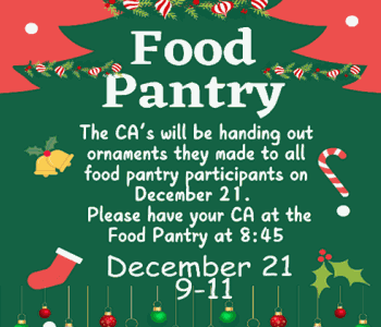 Food Pantry CA Ornaments