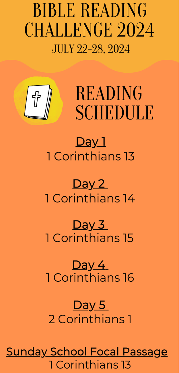 Week 30 Bible Readings