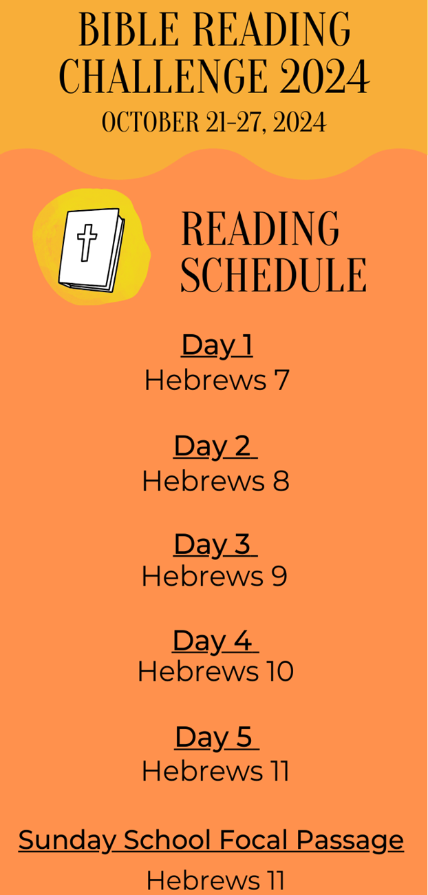 Week 43 Bible Readings