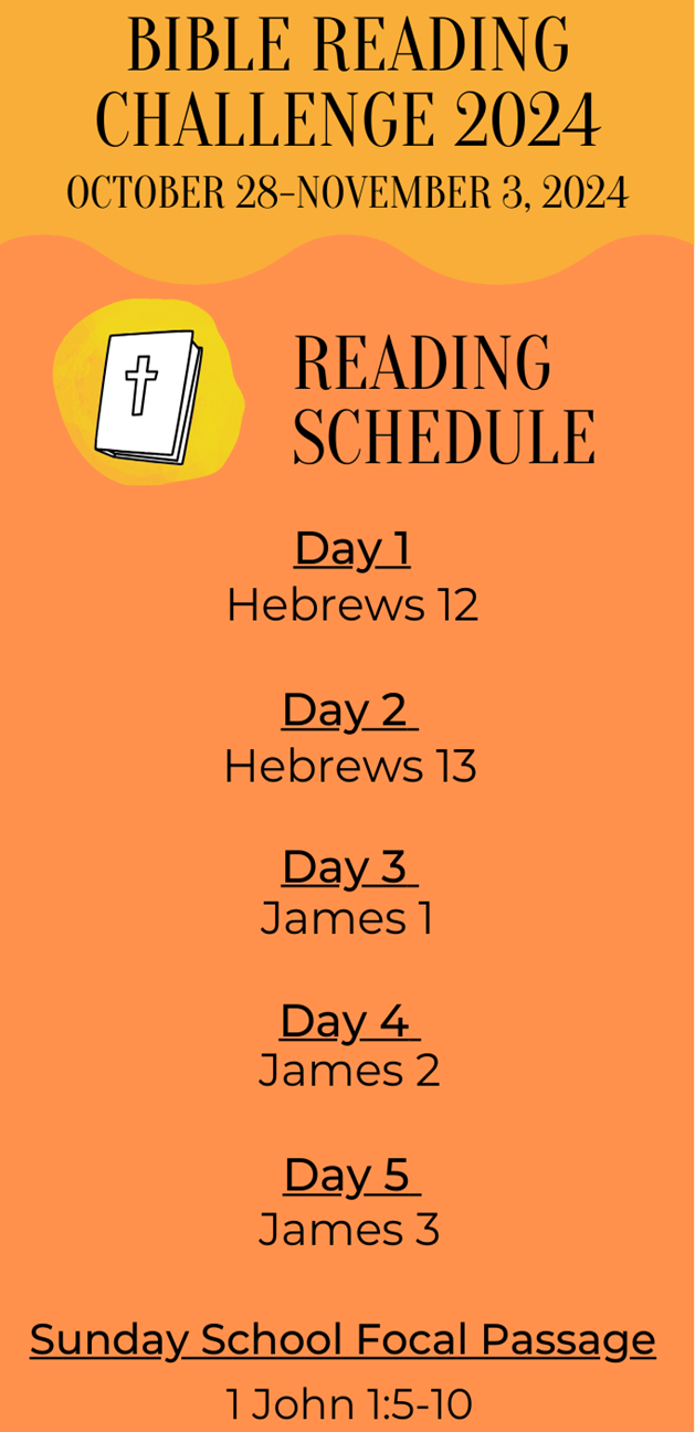 Week 44 Bible Readings