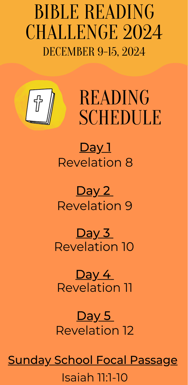 Week 51 Bible Readings